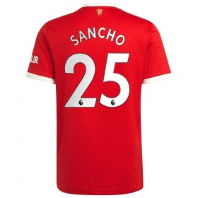Camisolas de futebol Manchester United Jadon Sancho 25 Equipamento Principal 2021/22 Manga Curta